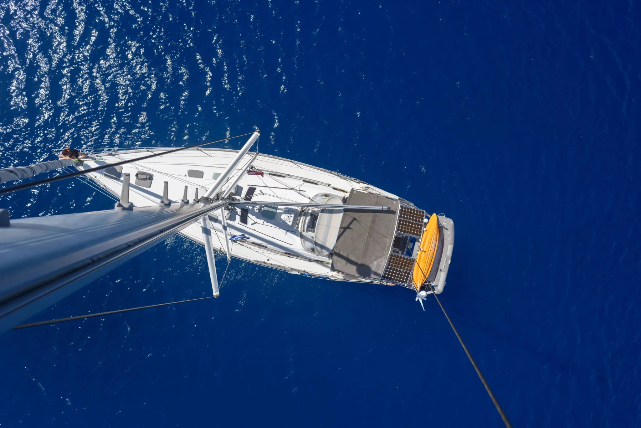 From above